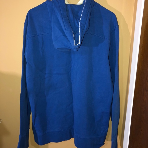 *JACK AND JONES* Blue hoodie - Picture 2 of 2